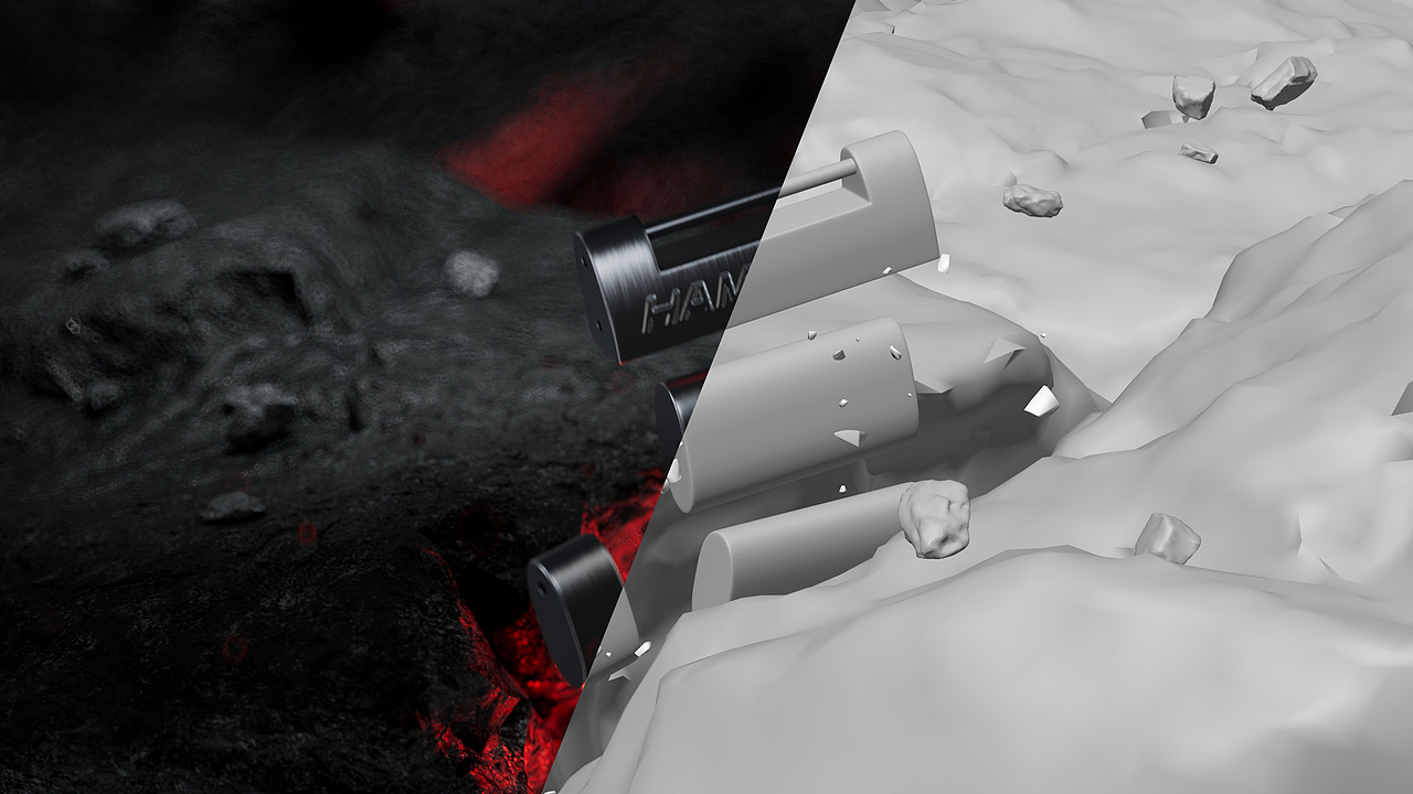 C4D暗黑系手表动画