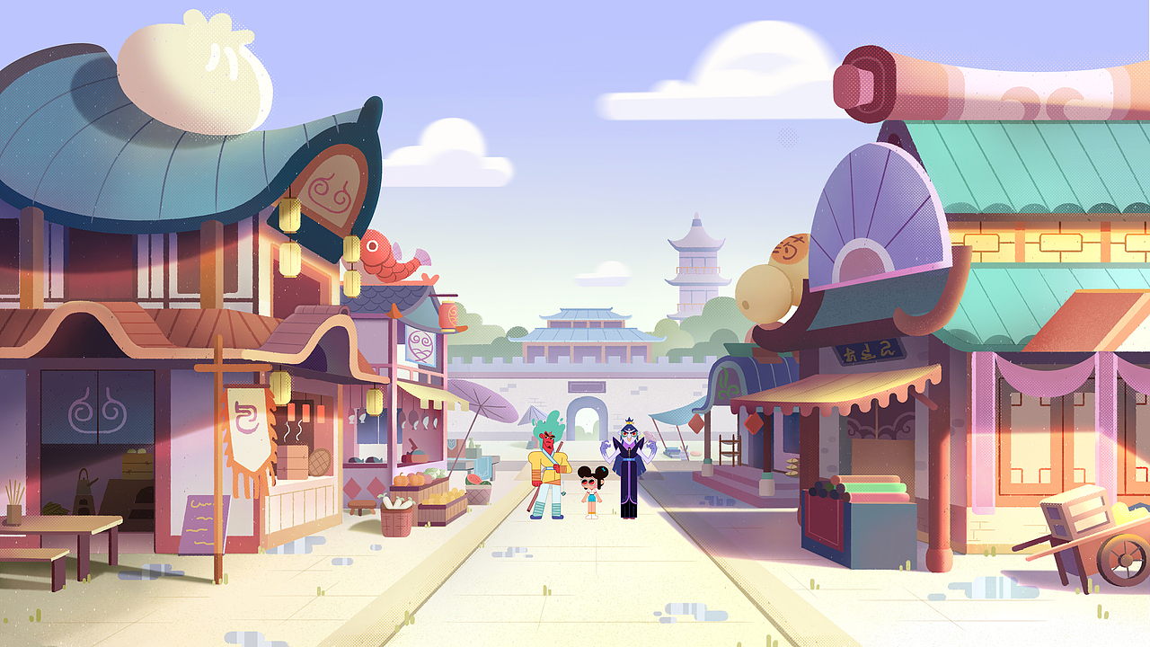 天真与功夫袜的一些图②（图ZMzAzODA0MzEy） - 动画片 - 站酷设计师阿喵子原创素材 - 站酷ZCOOL