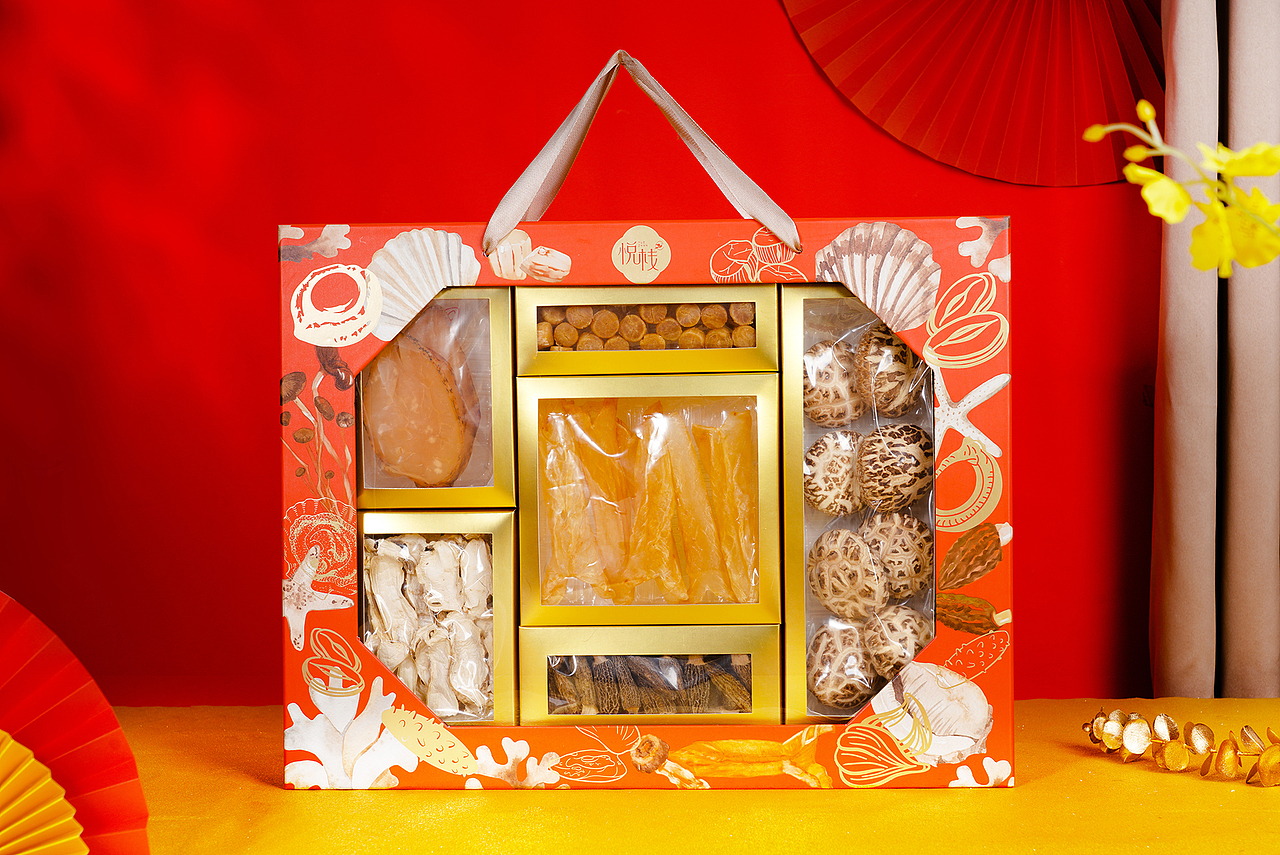 六六大顺山珍海味礼盒（图ZMzI4NzM1NjY0） - 包装 - 站酷设计师OKAKAE原创素材 - 站酷ZCOOL