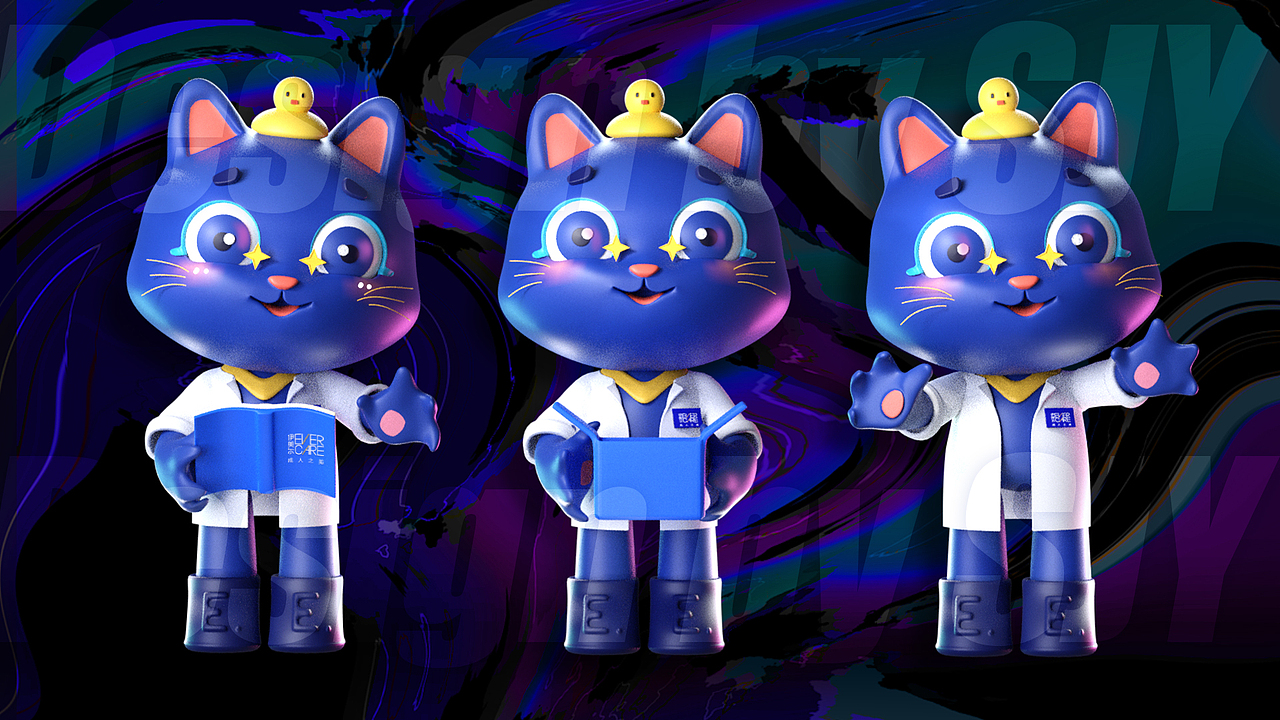 伊美尔蓝猫创意延展