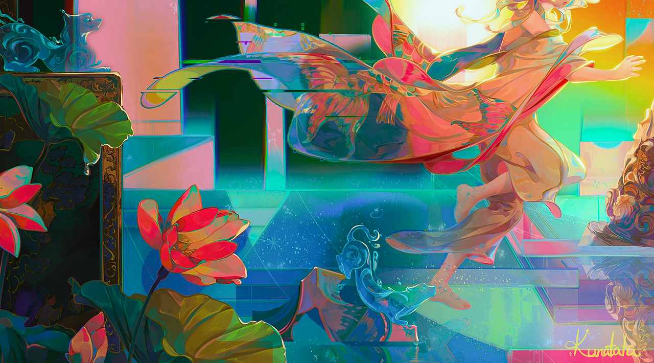 彼世界（图ZMzE0Mzg3MDEy） - 商业插画 - 站酷设计师KUNATATA原创素材 - 站酷ZCOOL