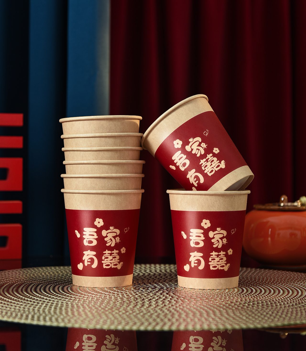 一次性纸杯拍摄