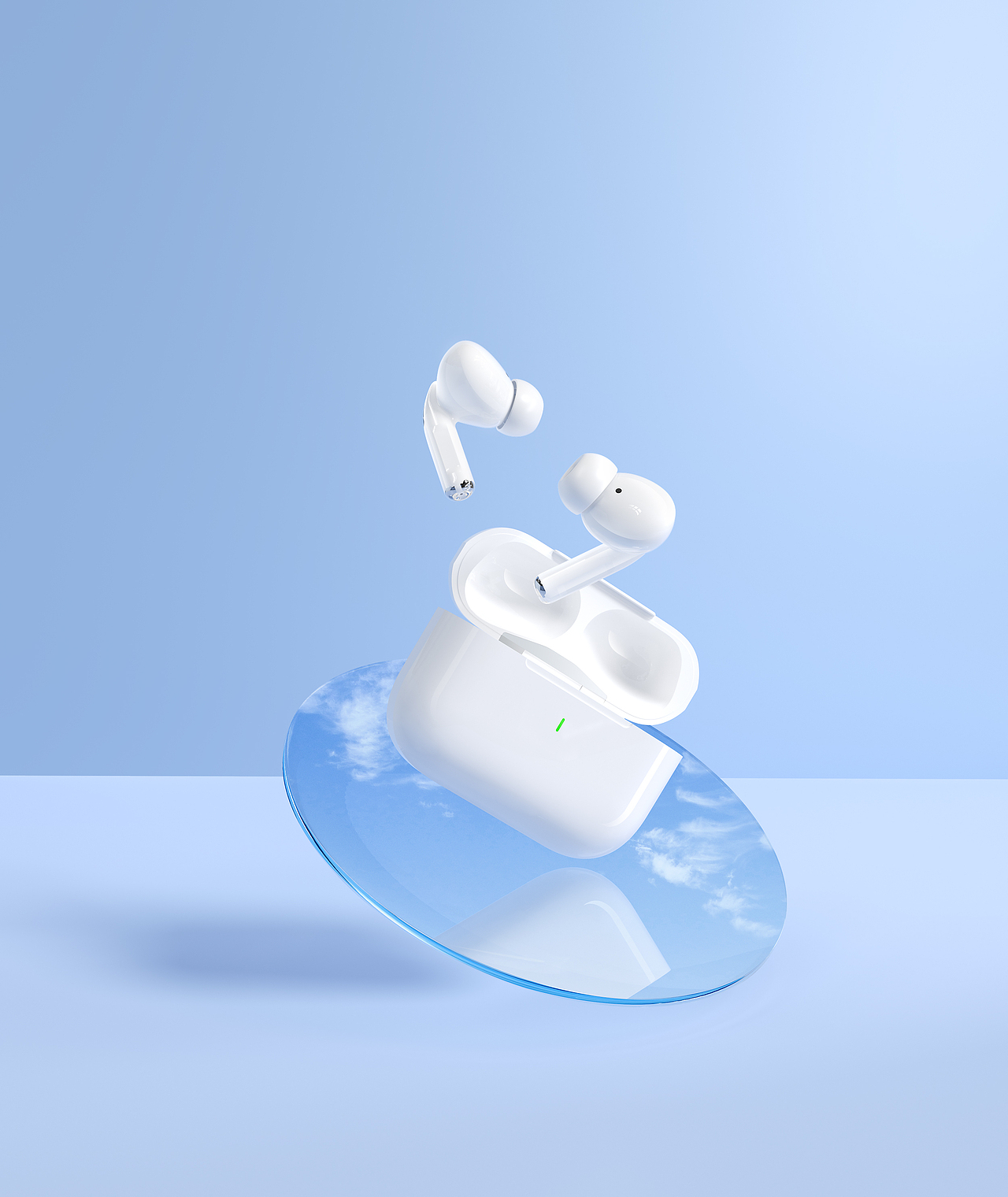 Corona 产品渲染【蓝牙耳机/充电头】（图ZMzY3NjgxMzUy） - 产品 - 站酷设计师无言Tongk原创素材 - 站酷ZCOOL