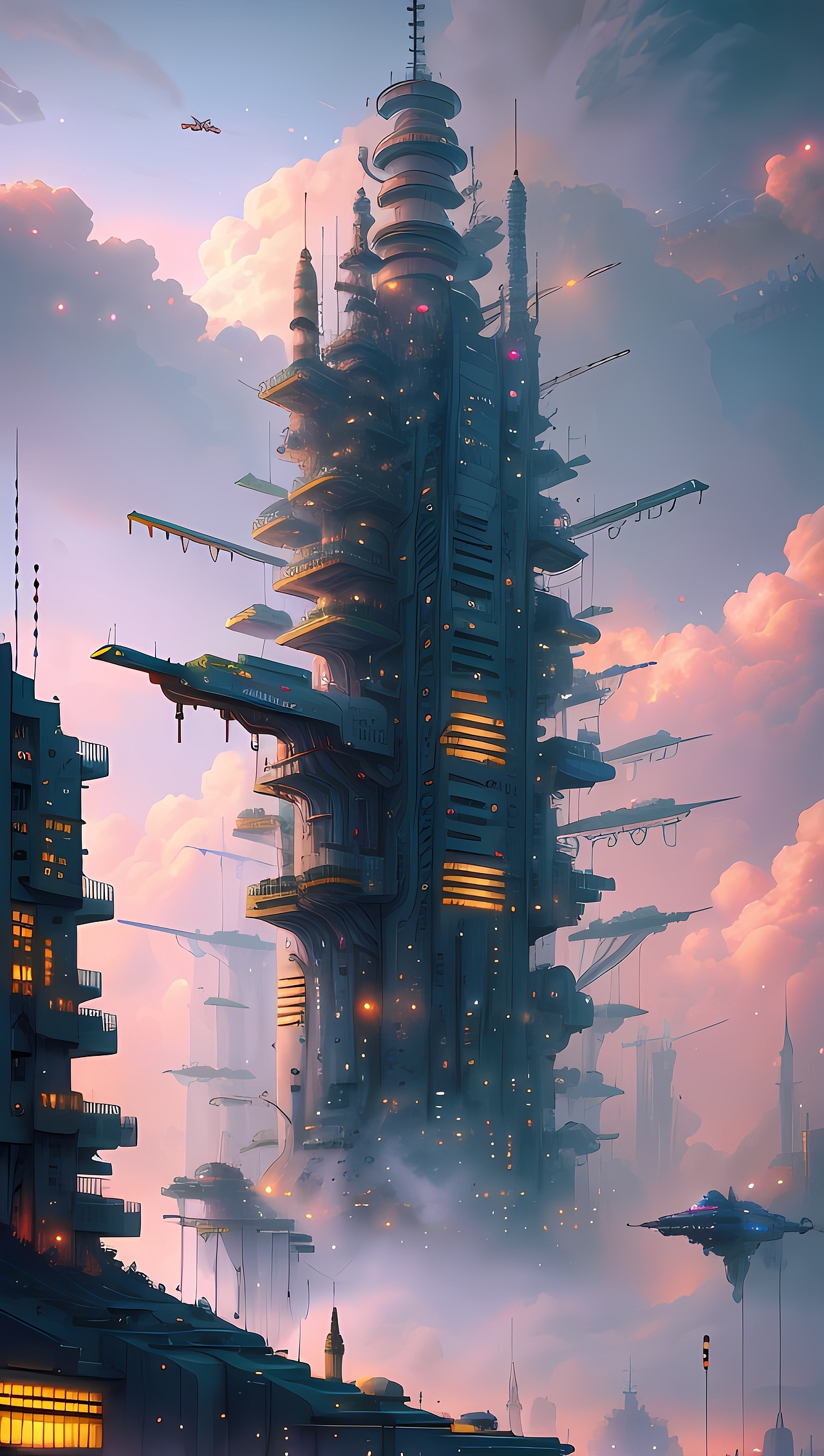 手机壁纸【未来城市】第3弹【科幻末世】