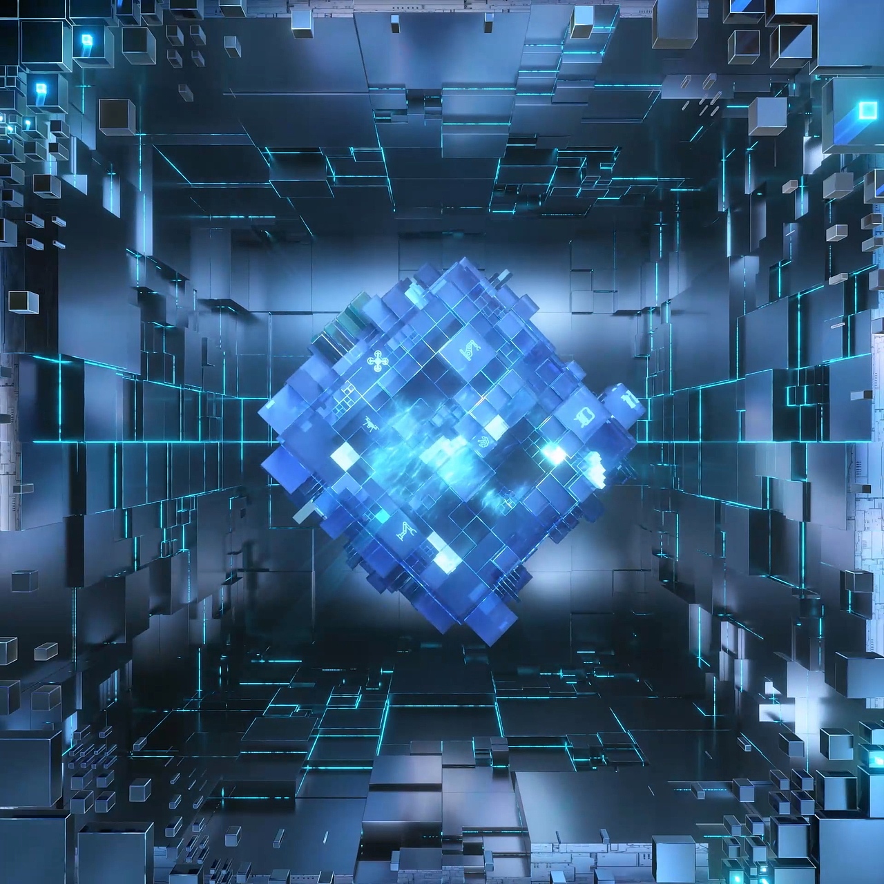 魔方裸眼3D效果