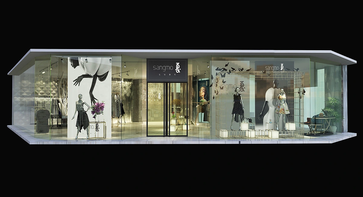 服装品牌连锁店&middot;桑陌夏|品牌升级/VI设计/服装店面设计