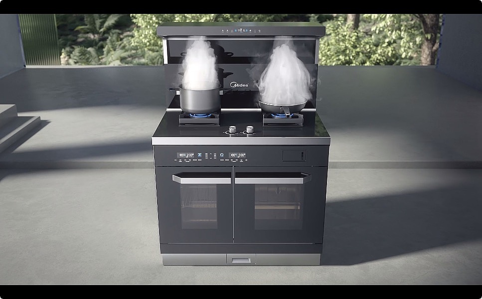 美的集成灶（图ZMzIzMDg1Nzc2） - 动画/影视 - 站酷设计师长弓CG动画原创素材 - 站酷ZCOOL