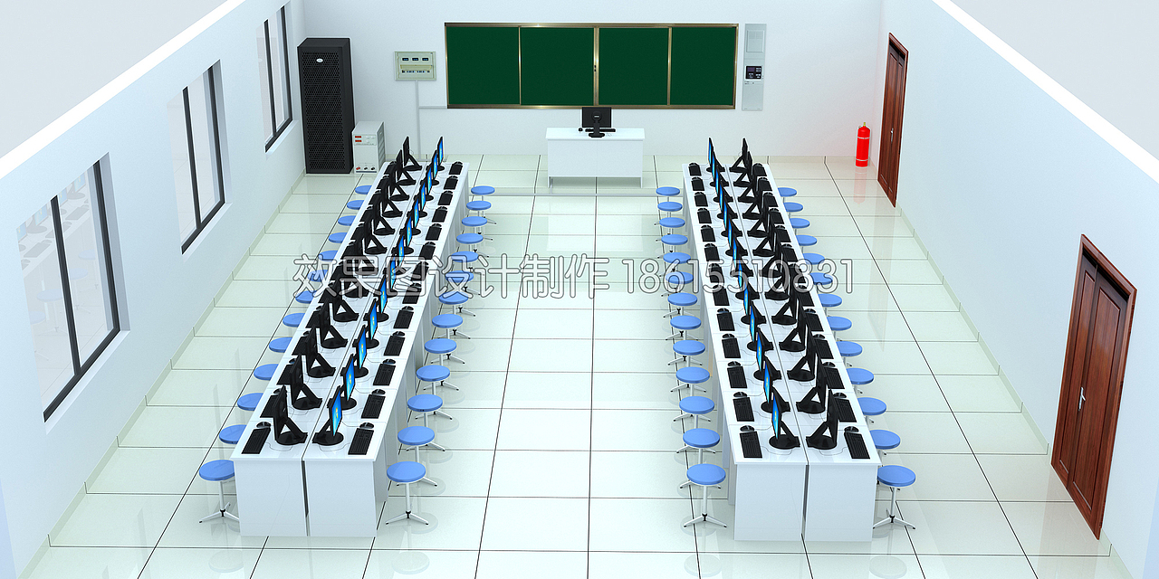 机房监控室大屏操作台会议室服务机柜（图ZMzQ0MTk3ODk2） - 建筑/空间 - 站酷设计师若雅图像原创素材 - 站酷ZCOOL