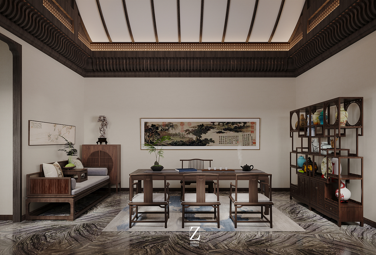 四合院住宅设计表现一