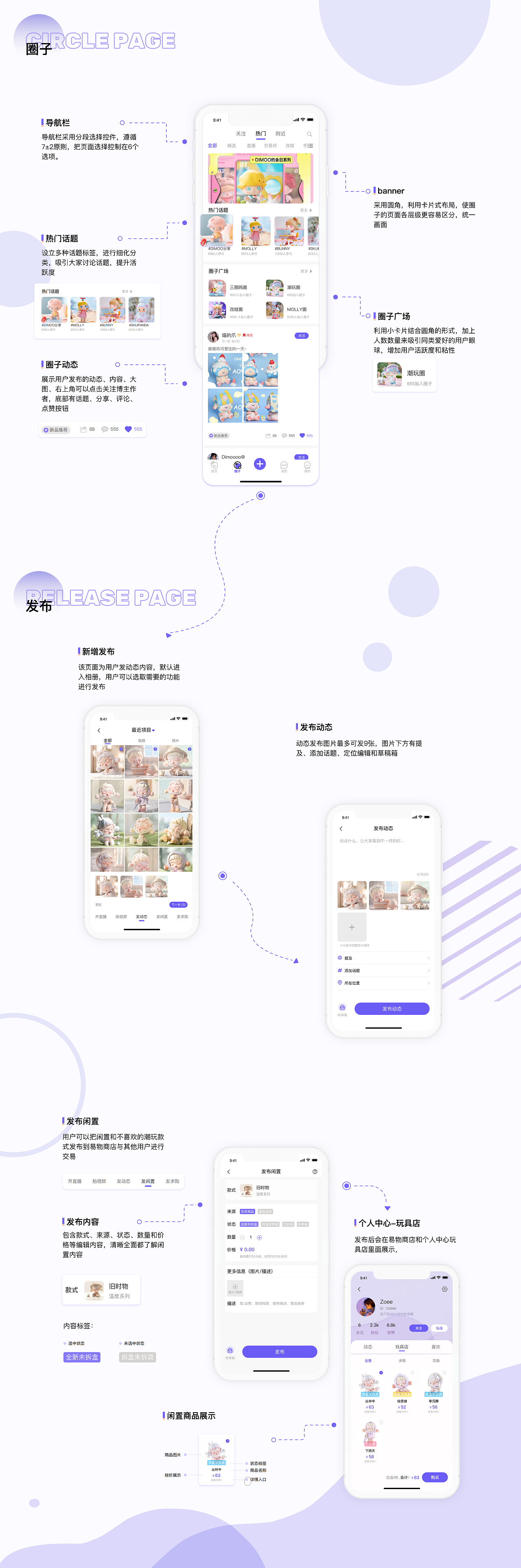 TOO TOYS潮玩APP/盲盒、手办/潮流玩具购物与社区（图ZMzQzNDk2MjQw） - APP界面 - 站酷设计师2self原创素材 - 站酷ZCOOL