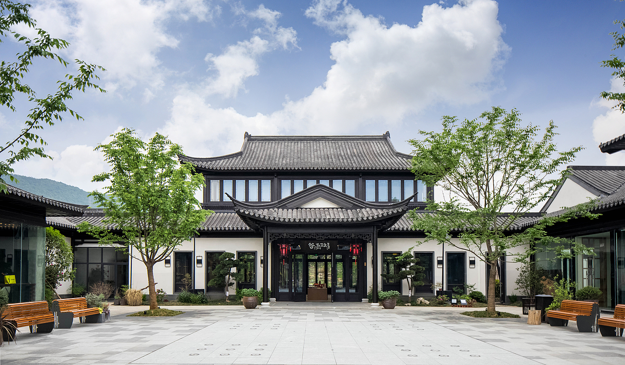 【栾波建筑摄影】绿城临安·桃李春风