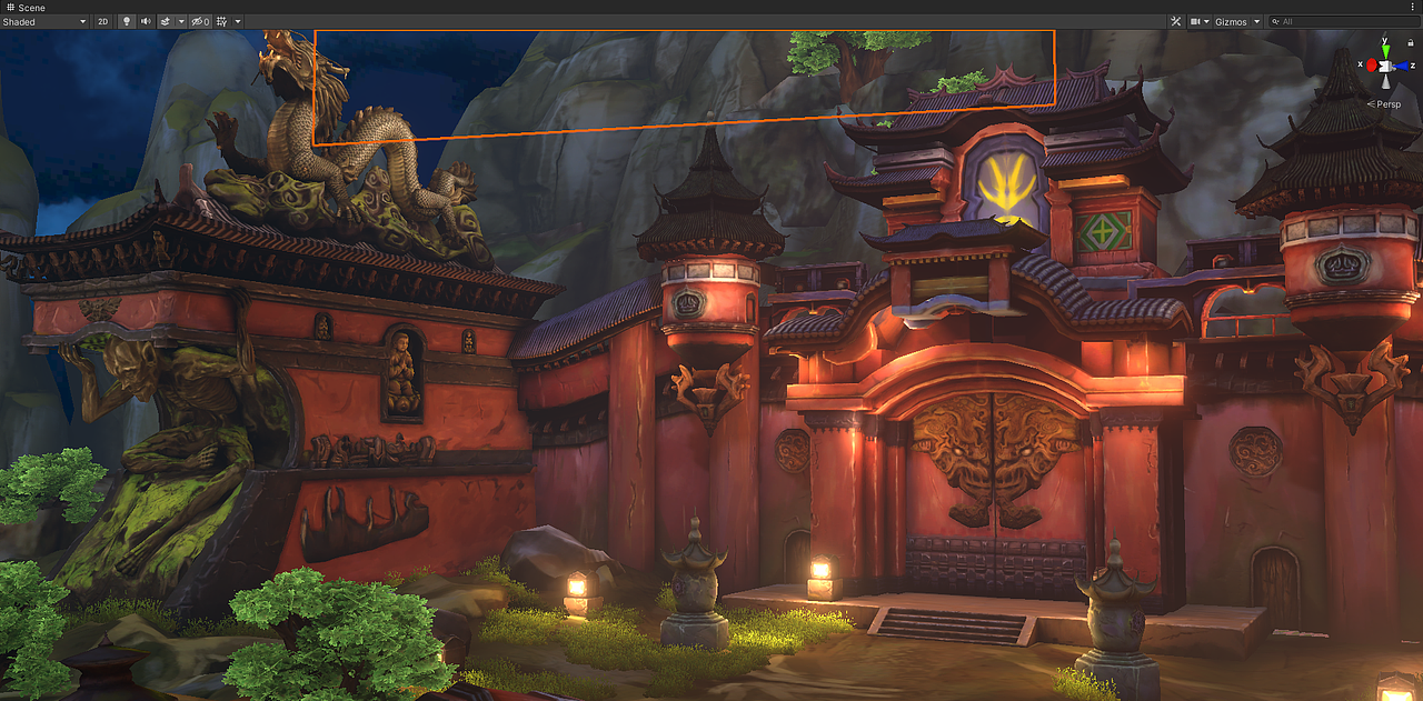 实时游戏场景hdrp管线偏写实,非静帧1143kuaisheng168unity场景美术