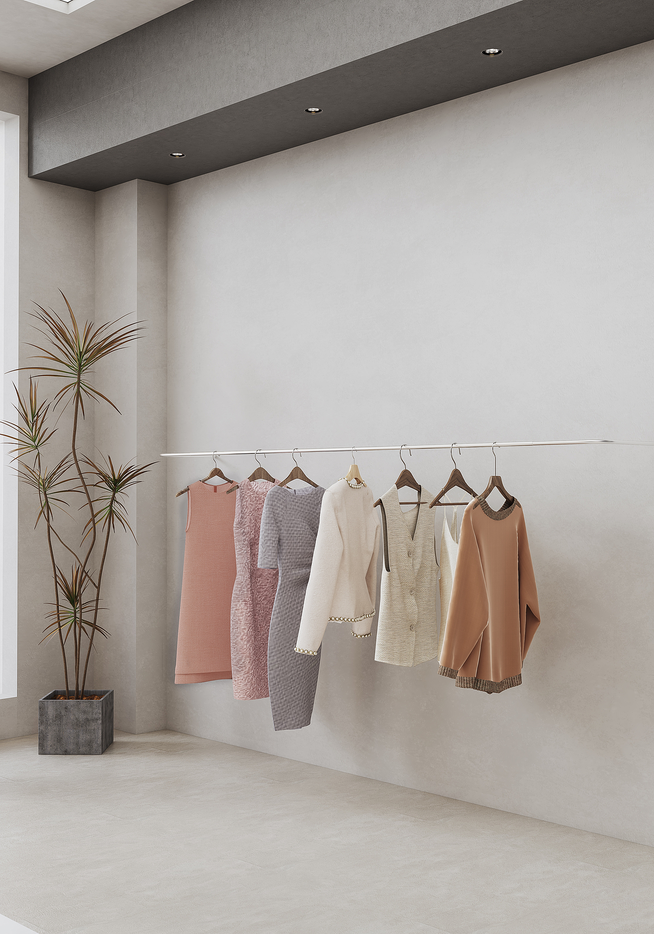 服装店效果图（图ZMzEyOTIwOTAw） - 家装设计 - 站酷设计师淮安四维视觉表现原创素材 - 站酷ZCOOL