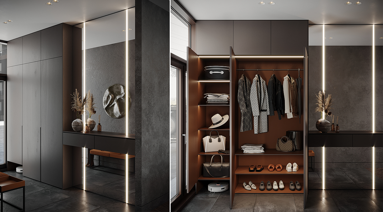 深圳私宅丨三层 _家庭联排/别墅设计（图ZMzU0MjM0NjY0） - 家装设计 - 站酷设计师亦是表裏如一原创素材 - 站酷ZCOOL