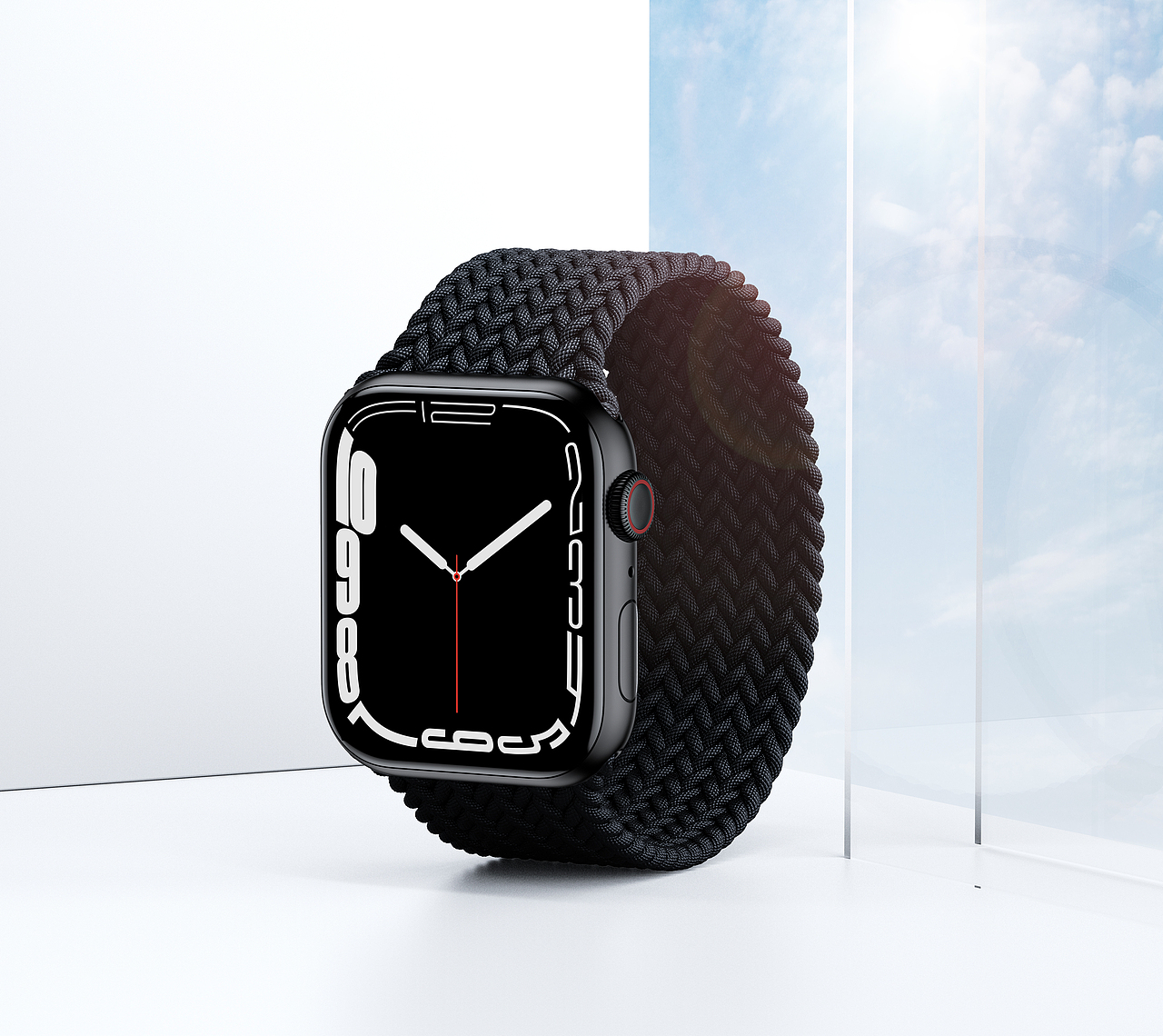 【C4D- Apple Watch Series 7】Render（图ZMjk4MTMxMjUy） - 产品 - 站酷设计师月京舞梨原创素材 - 站酷ZCOOL