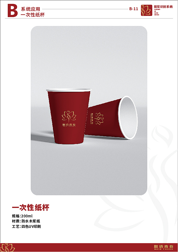 肤语青春VIS设计