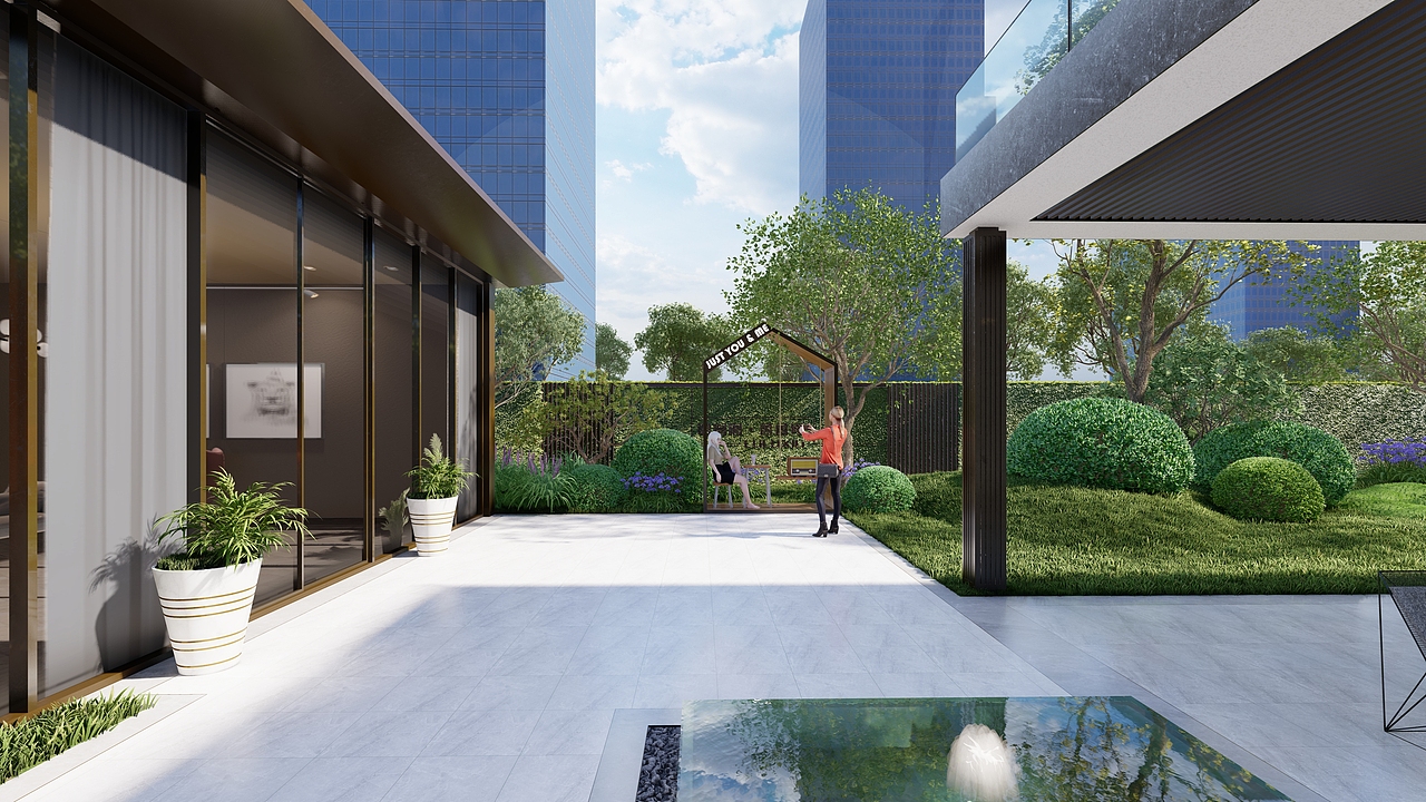 展示区景观设计（图ZMzMxOTk2OTYw） - 景观设计 - 站酷设计师噜嚕噜噜鲁鲁修原创素材 - 站酷ZCOOL