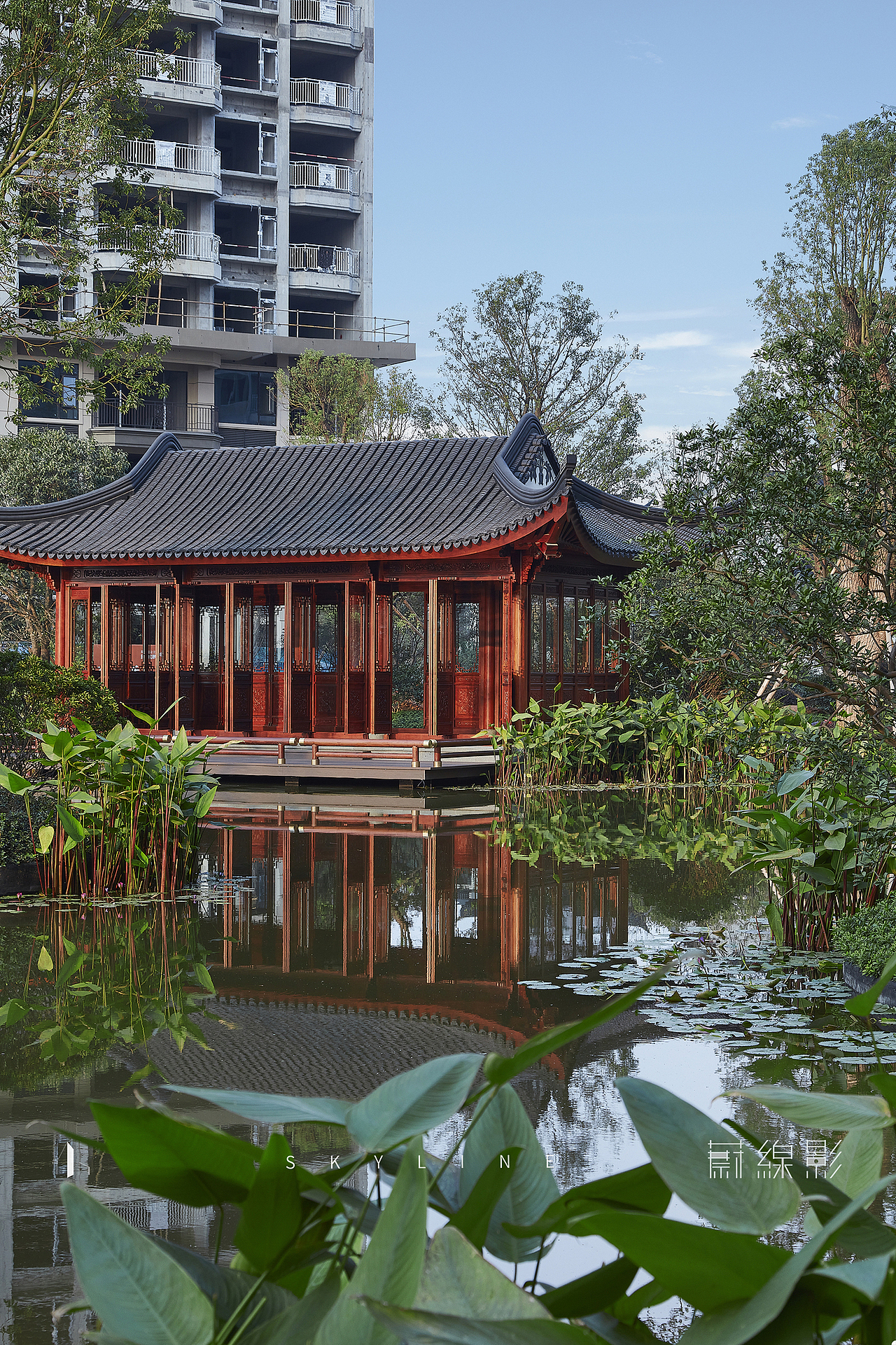 蔚线影建筑空间摄影|园林景观拍摄|长沙星河湾苏式轩榭_蔚线影建筑摄