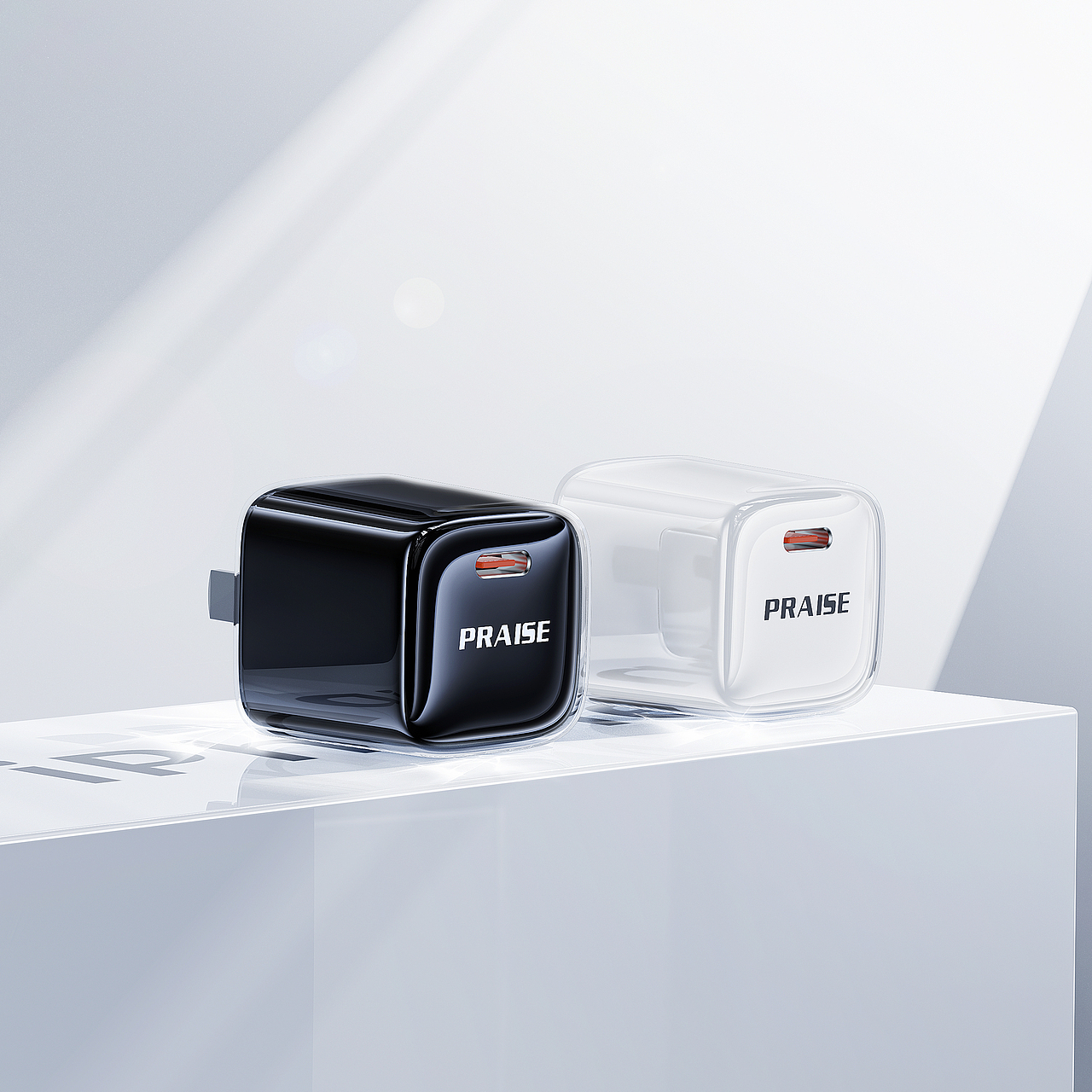 支点手机壳 小冰块充电器 三维渲染图 3D（图ZMzU3Nzg0MzAw） - 产品 - 站酷设计师一顿三碗大米饭原创素材 - 站酷ZCOOL