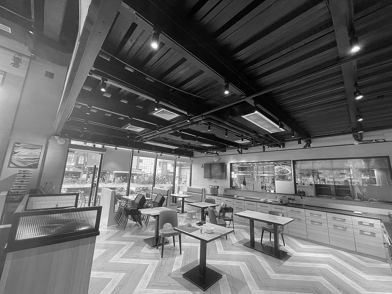 板井水产（西平店）空间更新升级（图ZMzQwODY5OTI4） - 酒店餐饮设计 - 站酷设计师cbd设计原创素材 - 站酷ZCOOL