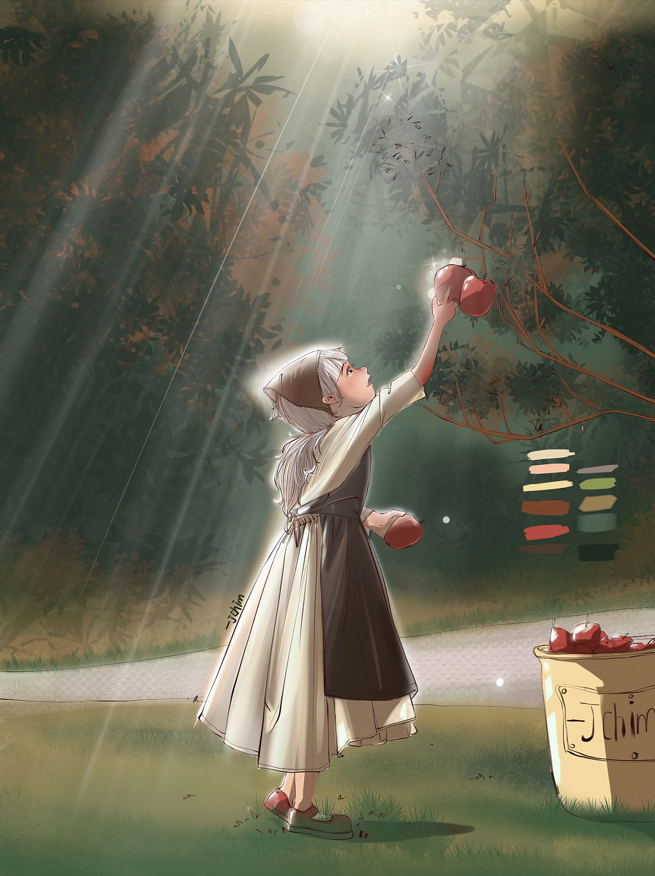 人物场景插画合集(1)