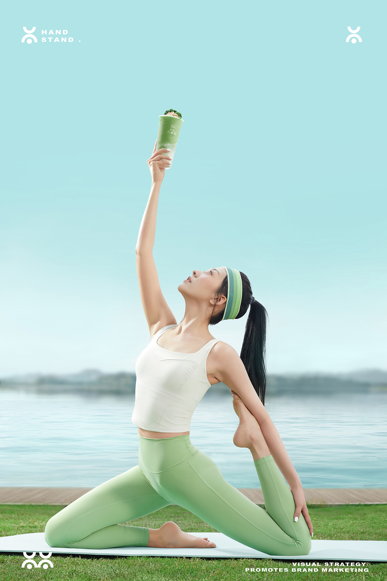 饮品拍摄|丸摩堂牛油果系列 X Handstand倒立