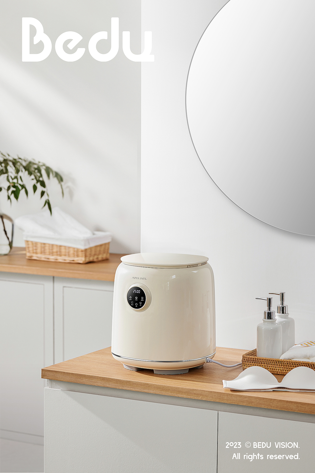 安本素迷你洗衣机┃比度视觉