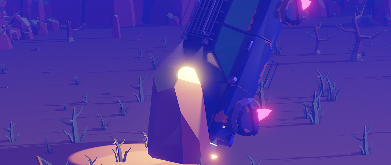 【blender】小蓝车（图ZMzE0MjA1NDQ4） - 机械/交通 - 站酷设计师陌子佑ZIYOOU原创素材 - 站酷ZCOOL