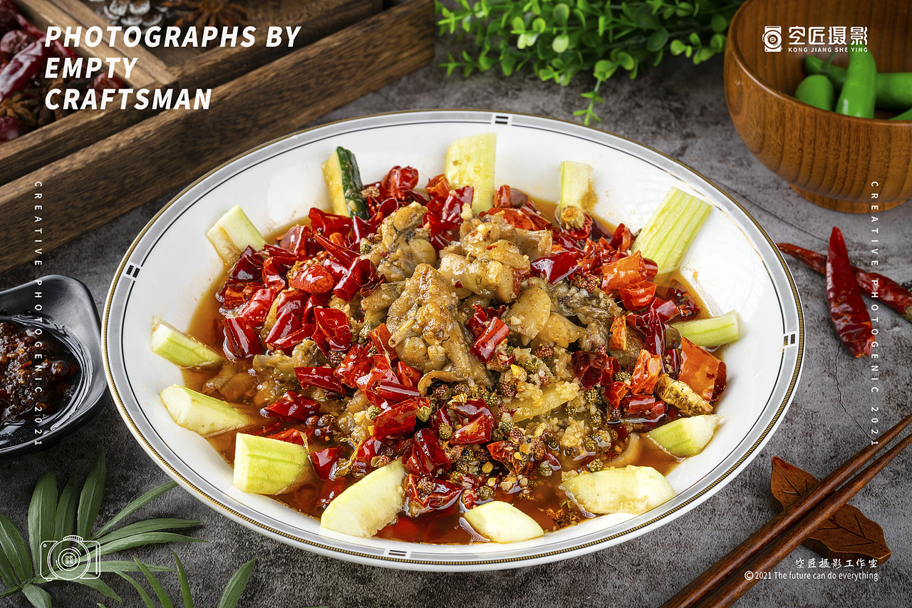 夹克的虾-江湖菜/川菜/海鲜拍摄