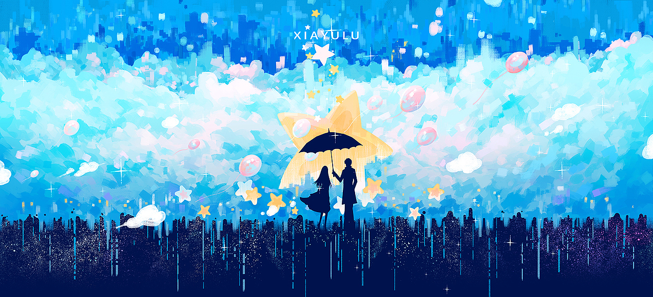 最近的蓝色合集（图ZMzE1NzUyMjY0） - 商业插画 - 站酷设计师遐屿璐原创素材 - 站酷ZCOOL