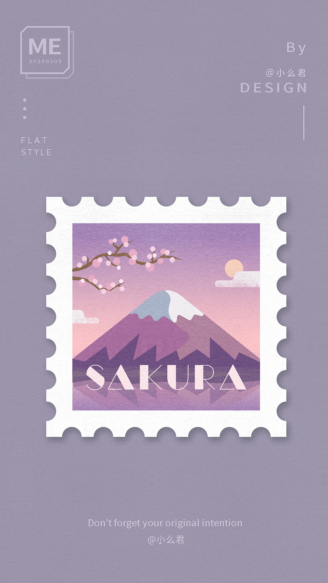 扁平风 — 春夏秋冬（图ZMzY0MTk2MDY4） - 商业插画 - 站酷设计师小么君原创素材 - 站酷ZCOOL