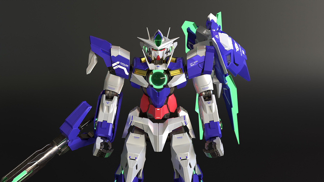 高达00q mb样式 建模渲染（图ZMzA0MTgxNDc2） - 动画/影视 - 站酷设计师kchenyihui原创素材 - 站酷ZCOOL