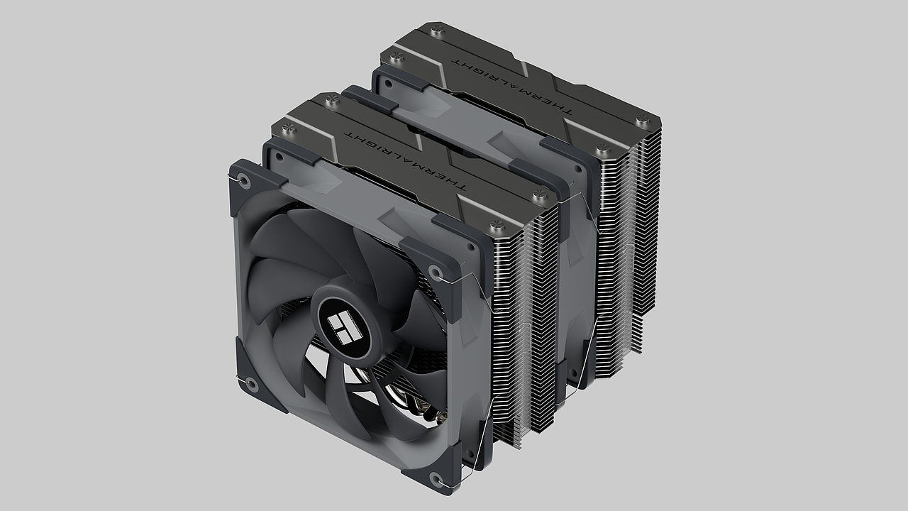 利民PA120产品建模+渲染