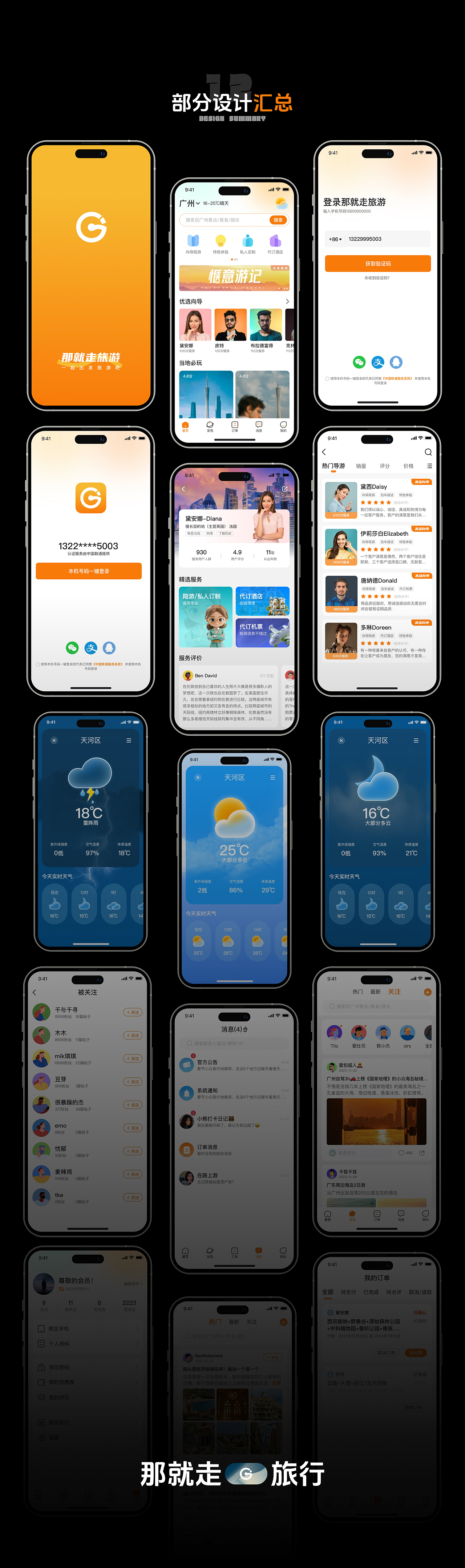 那就走旅游APP/改版2.0（图ZMzY4MDczNjA4） - APP界面 - 站酷设计师TxxxE原创素材 - 站酷ZCOOL