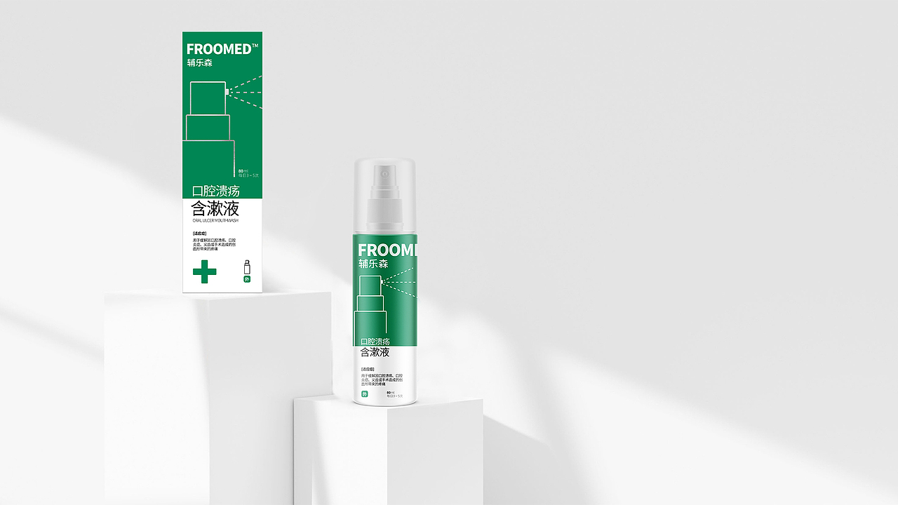 辅乐敏-口腔溃疡含漱液-包装设计（图ZMzY1OTM0MDE2） - 包装 - 站酷设计师BIGHANDDESIGN原创素材 - 站酷ZCOOL