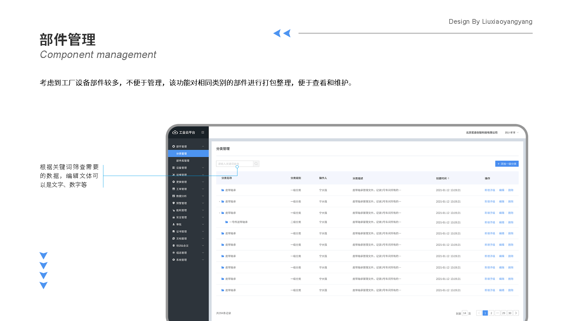 B端IUCLOUD工业平台数据管理系统