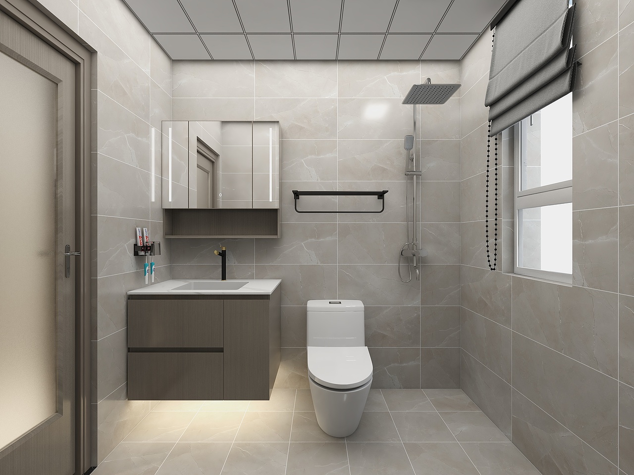 四川广安承平盛世三期（98平方现代简约三居室）（图ZMzE2OTA1OTQ4） - 家装设计 - 站酷设计师设计师成爽原创素材 - 站酷ZCOOL