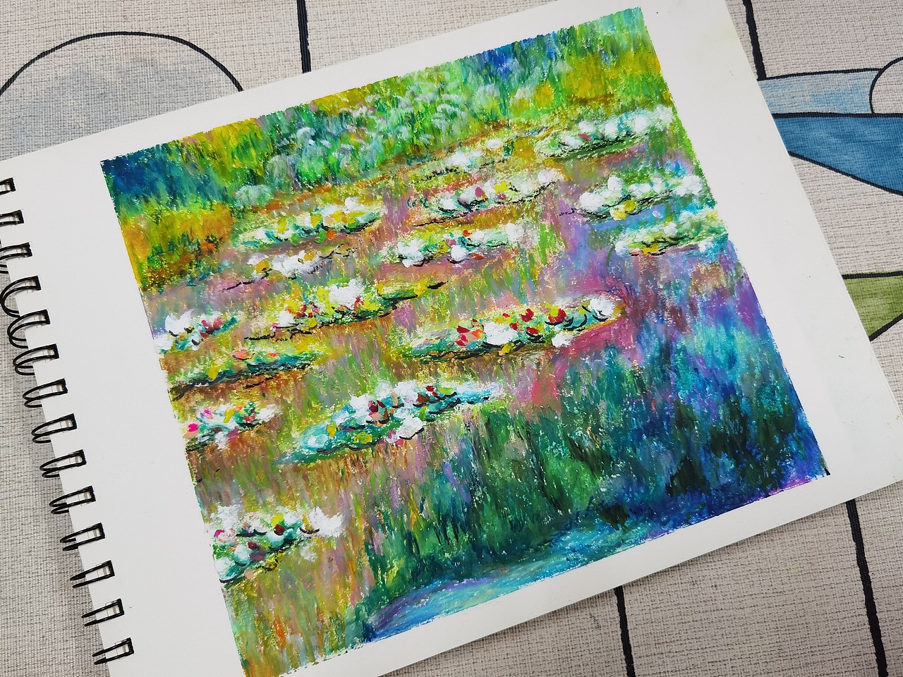 油画棒-世界名画临摹