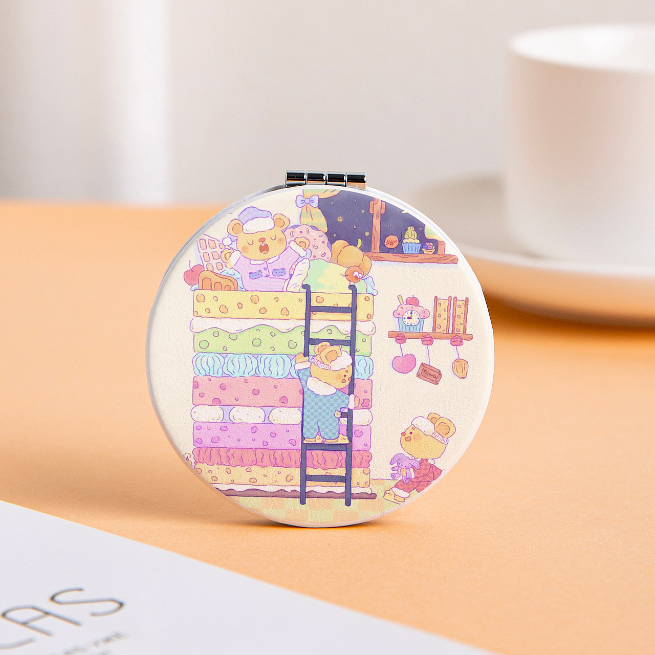 甜品系列插画之甜品小熊