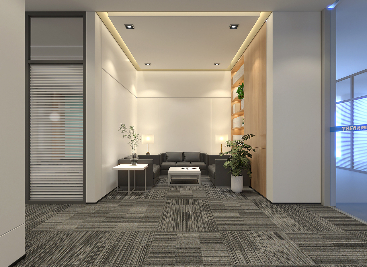 600平知名企业办公空间改造方案