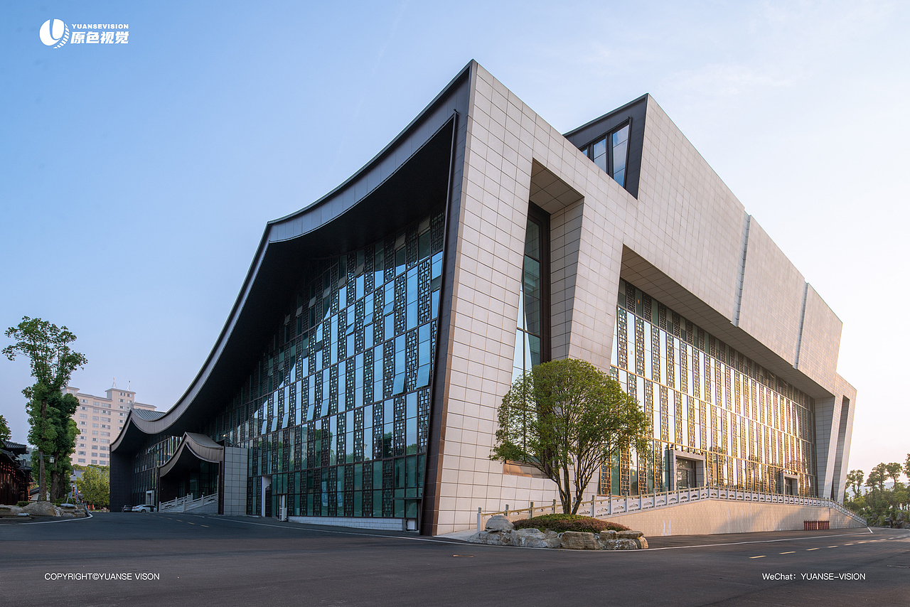 建筑项目—天下黑茶大剧院（图ZMzYzNTYxNDY4） - 环境/建筑摄影 - 站酷设计师原色视觉万勇波原创素材 - 站酷ZCOOL