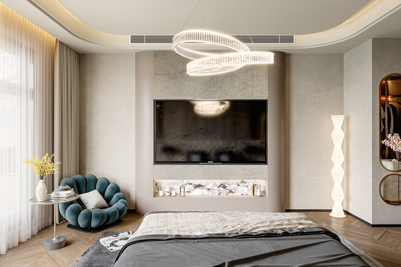 轻奢效果图鉴赏