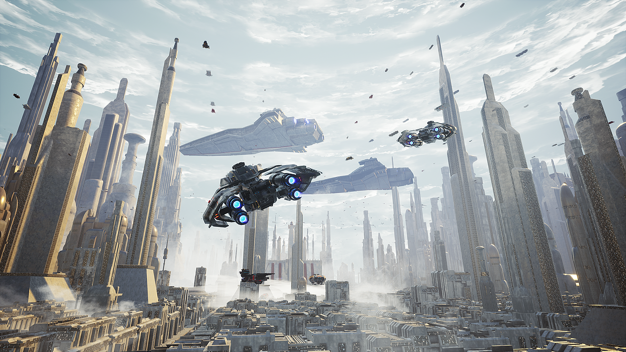 多种主题、场景混合的轨道影院影片(含多张静帧)