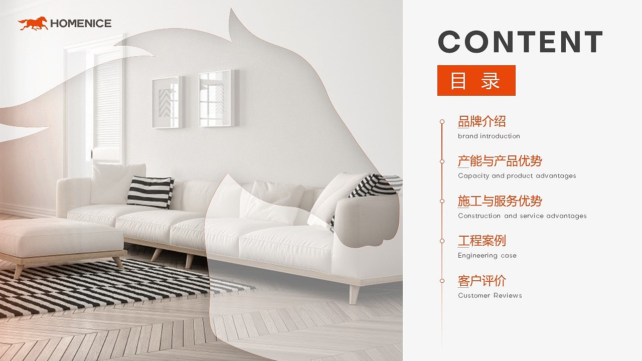 PPT定制丨鸣天传媒x宏耐地板_企业宣传介绍PPT设计