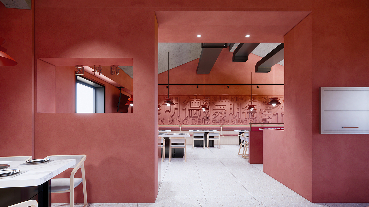 火锅&烧烤店——餐饮空间设计（图ZMzQ4NTczMjYw） - 建筑设计 - 站酷设计师小孙同学原创素材 - 站酷ZCOOL