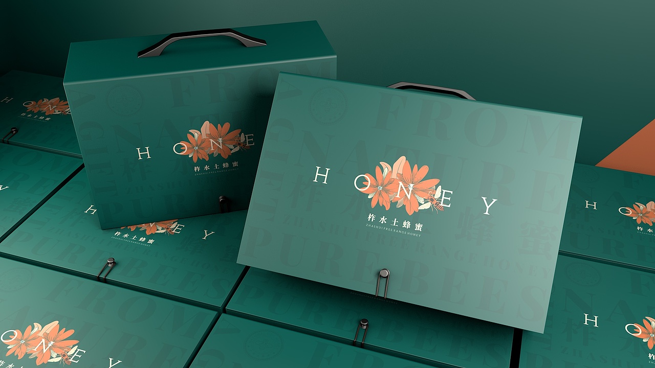 柞水蜂蜜包装设计（图ZMzIxNTY5ODQ0） - 包装 - 站酷设计师西安前道品牌策划原创素材 - 站酷ZCOOL