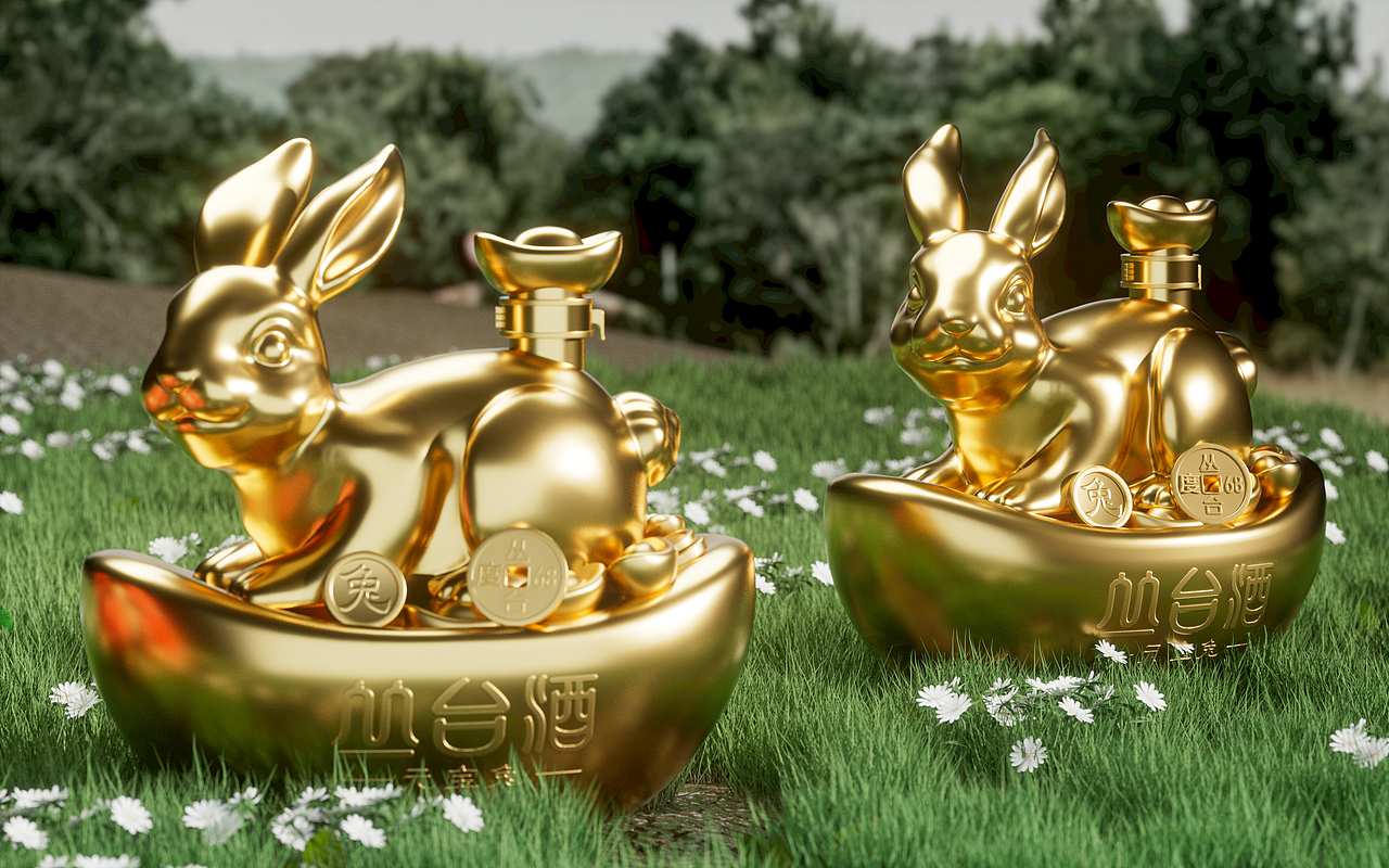 丛台酒业 x 甲古文创意|玩转兔年 打造全新生肖IP单品