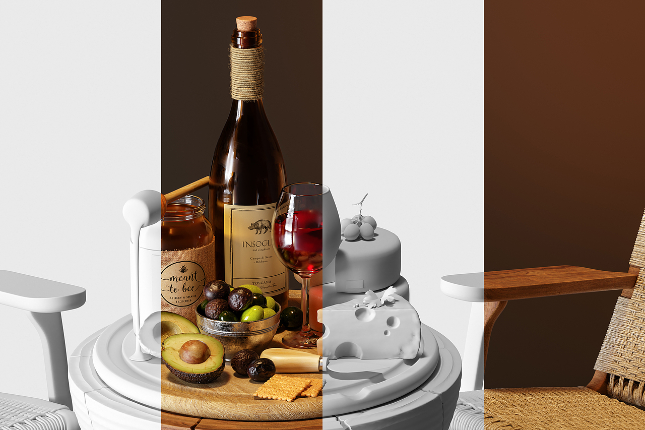 亚马逊吹风机架/纸巾架/沥水架 - 2024-Q2 - 产品渲染(图ZMzY5MTg4MjE2) - 产品 - 站酷设计师CHENPPPIPI原创素材 - 站酷ZCOOL
