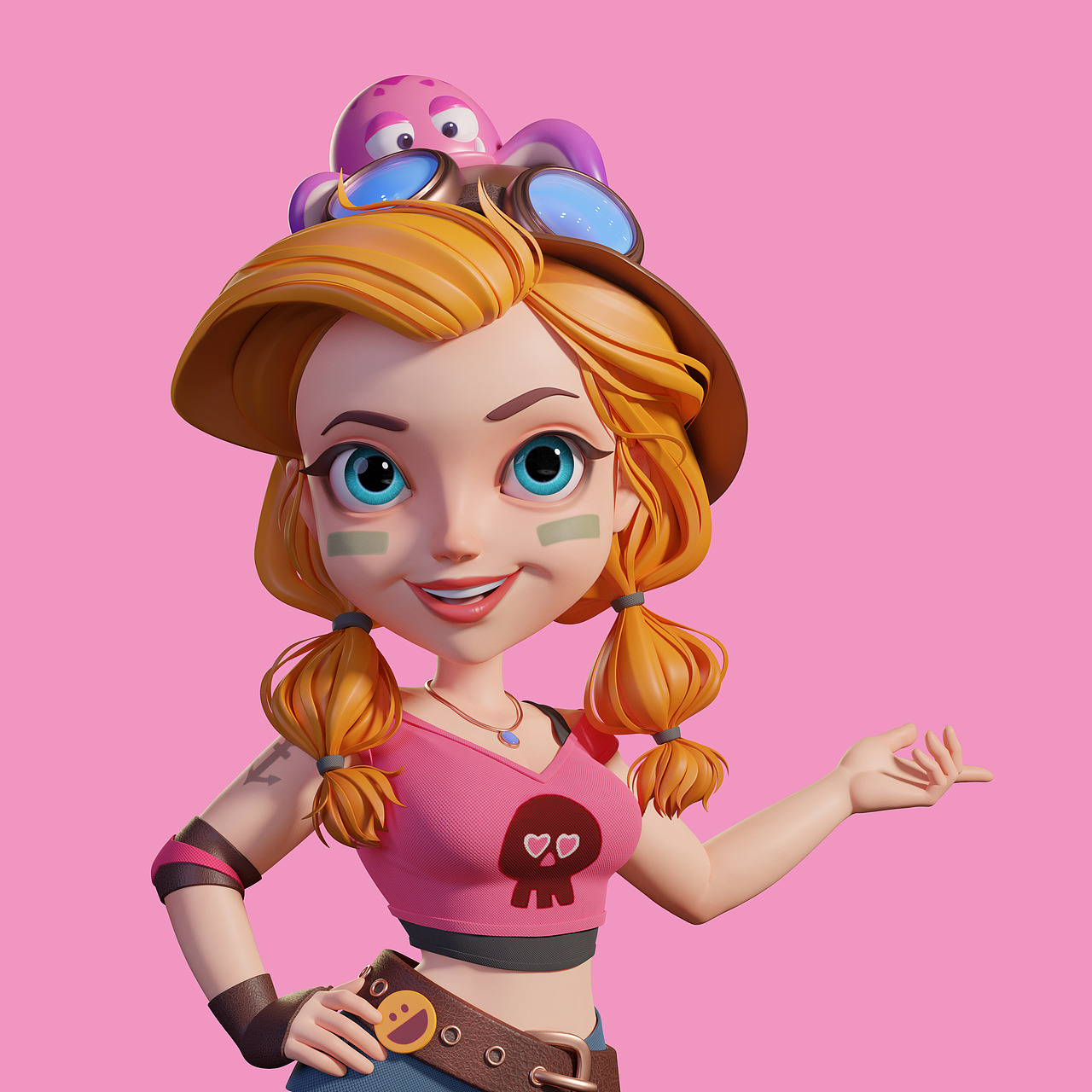 章鱼小妹（图ZMzAzNDI1Mjgw） - 人物/生物 - 站酷设计师栗子豫原创素材 - 站酷ZCOOL