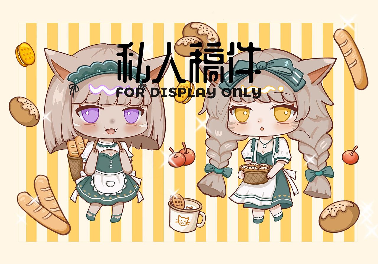 Q版卡通人物练习（图ZMzA0ODEwNzM2） - 创作习作 - 站酷设计师鲨鱼不高兴原创素材 - 站酷ZCOOL